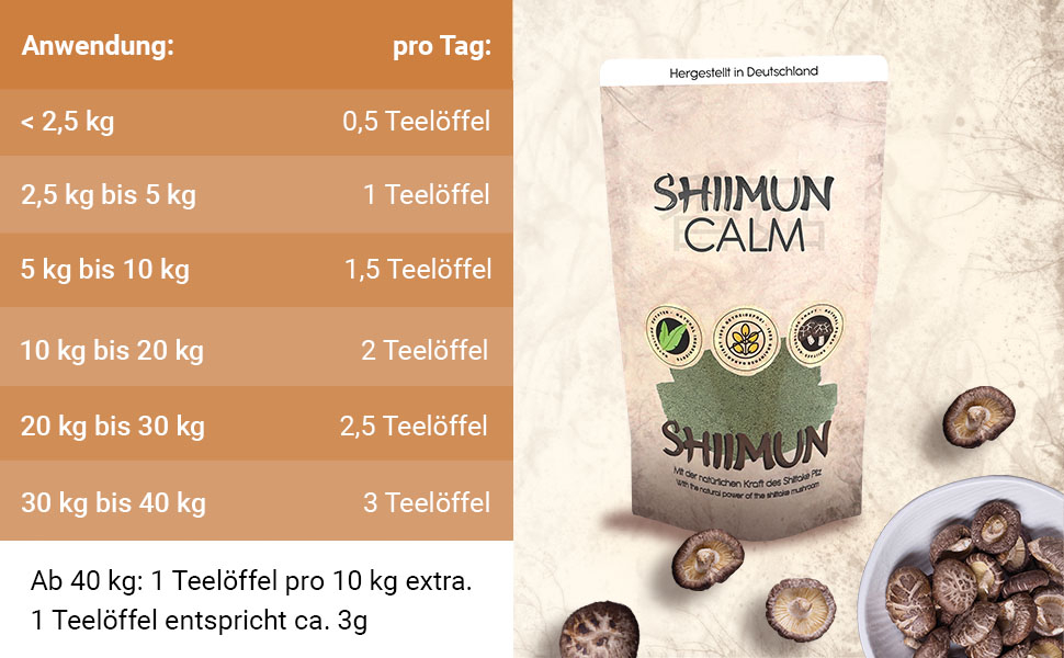 Shiimun Calm Pulver - 120 g