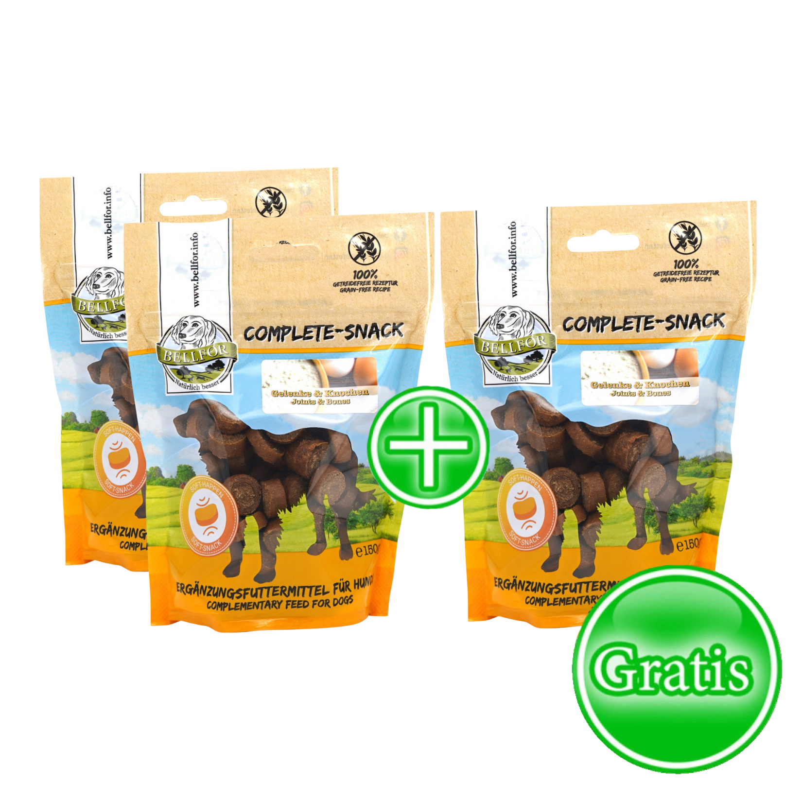 Complete-Snack Gelenke & Knochen - 3 x 150 g
