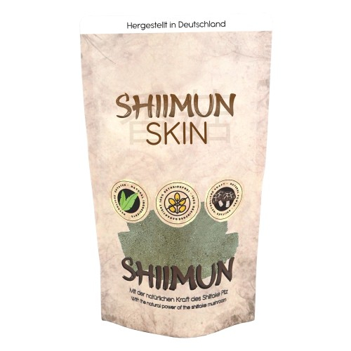 Bearded Collie Futter Set - Wildbach-Schmaus 2,5 kg + Shiimun Skin Pulver 50g + Wildbach-Happen 200g + 1 Jutebeutel