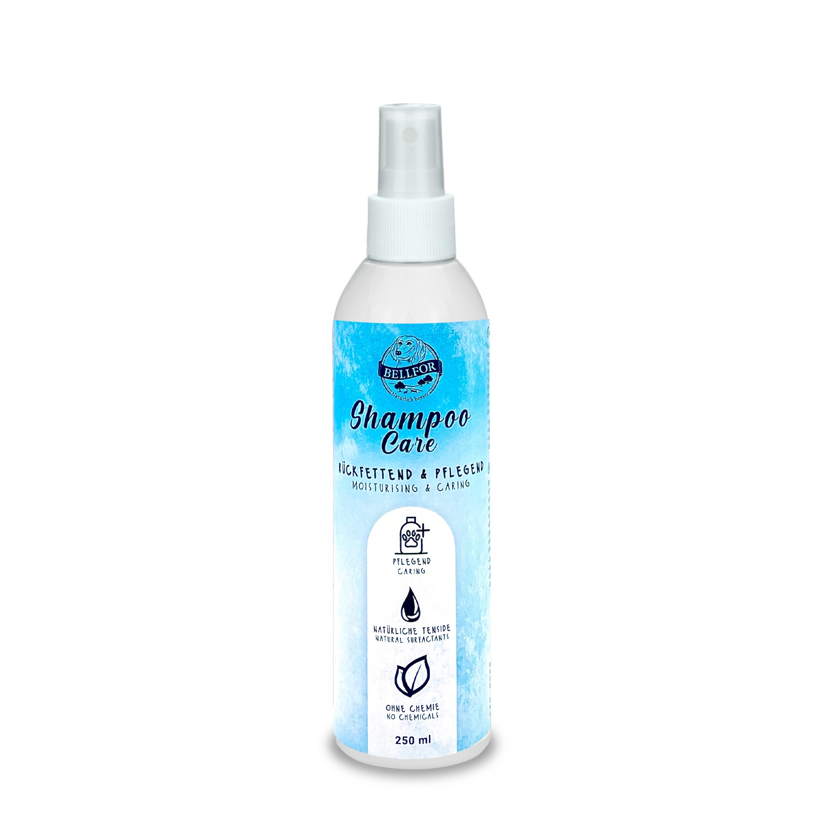 Bellfor Sparset gegen Schuppen beim Hund mit Shiimun Skin und Hundeshampoo Care