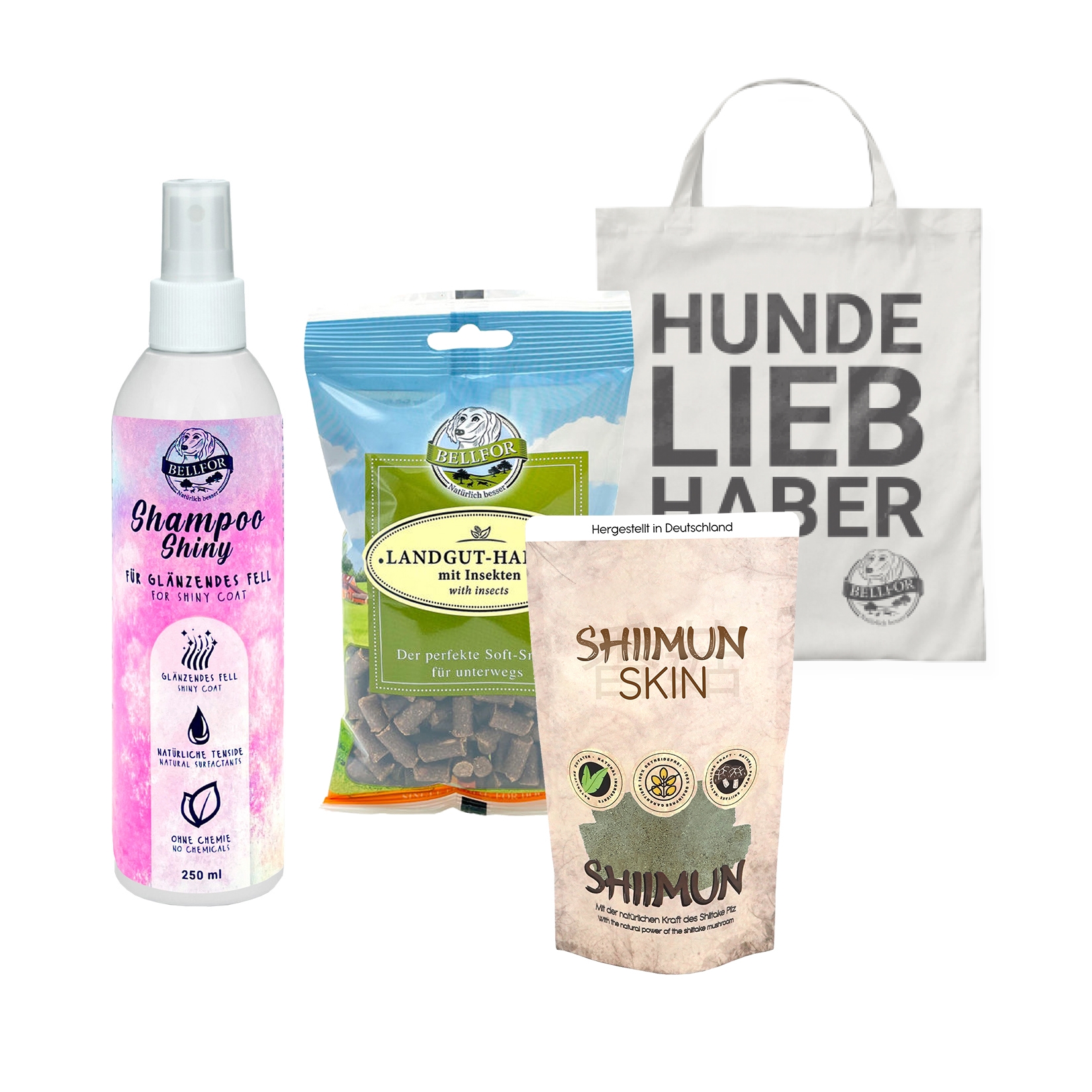 Sparset Hundeshampoo und Pflege für ein glänzendes Fell