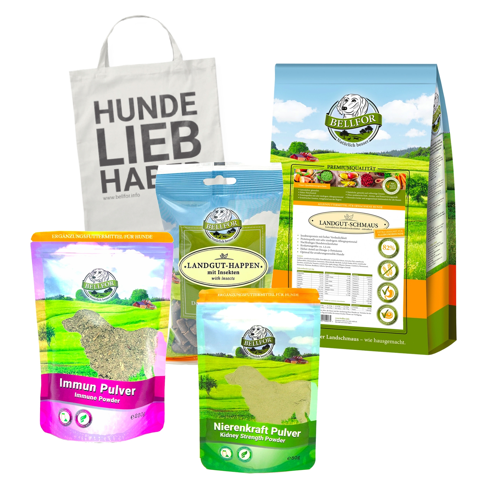 Hypoallergenes Trockenfutter im Sparset für große Hunde