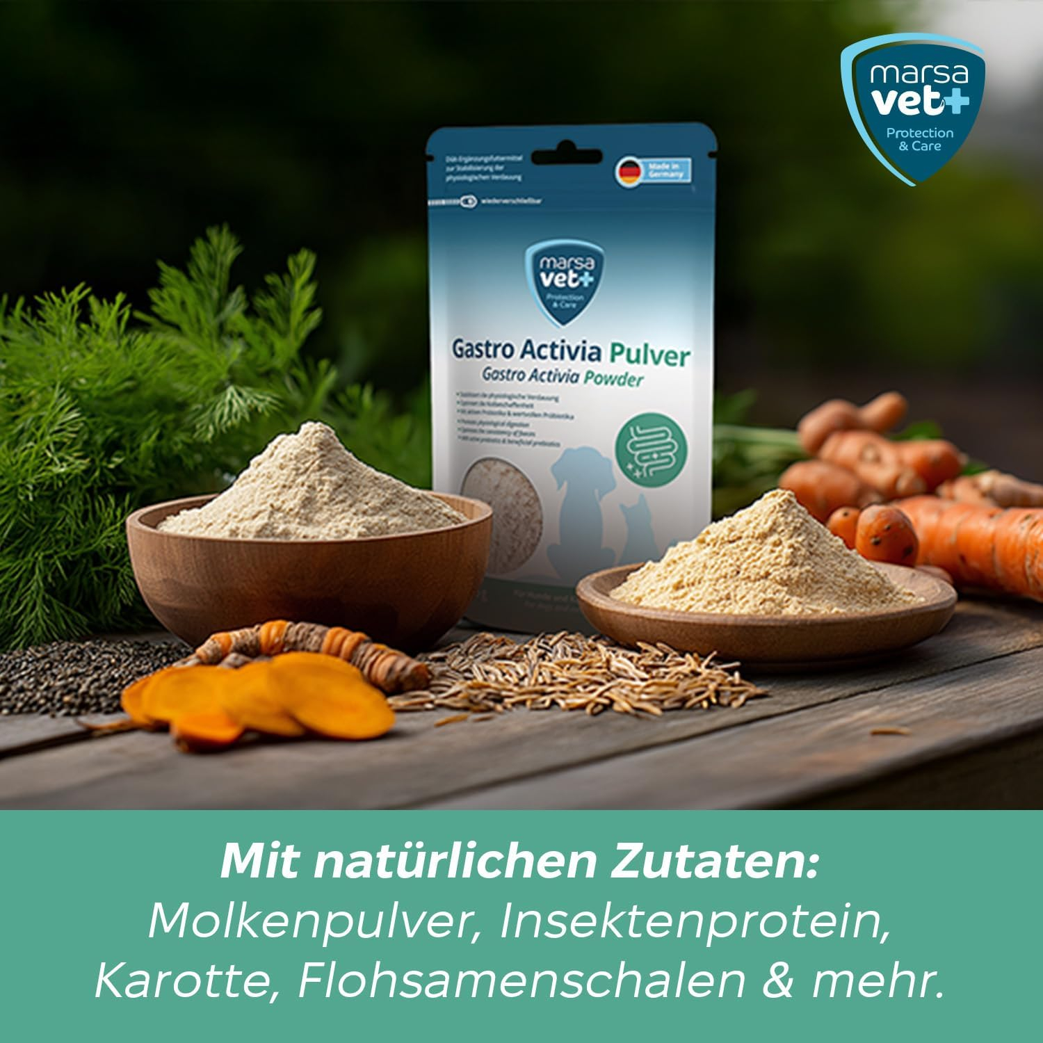 Marsavet Gastro Activia Pulver - 125 g 