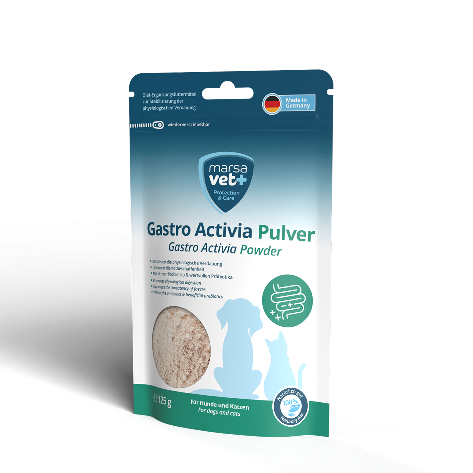 Marsavet Gastro Activia Pulver - 125 g