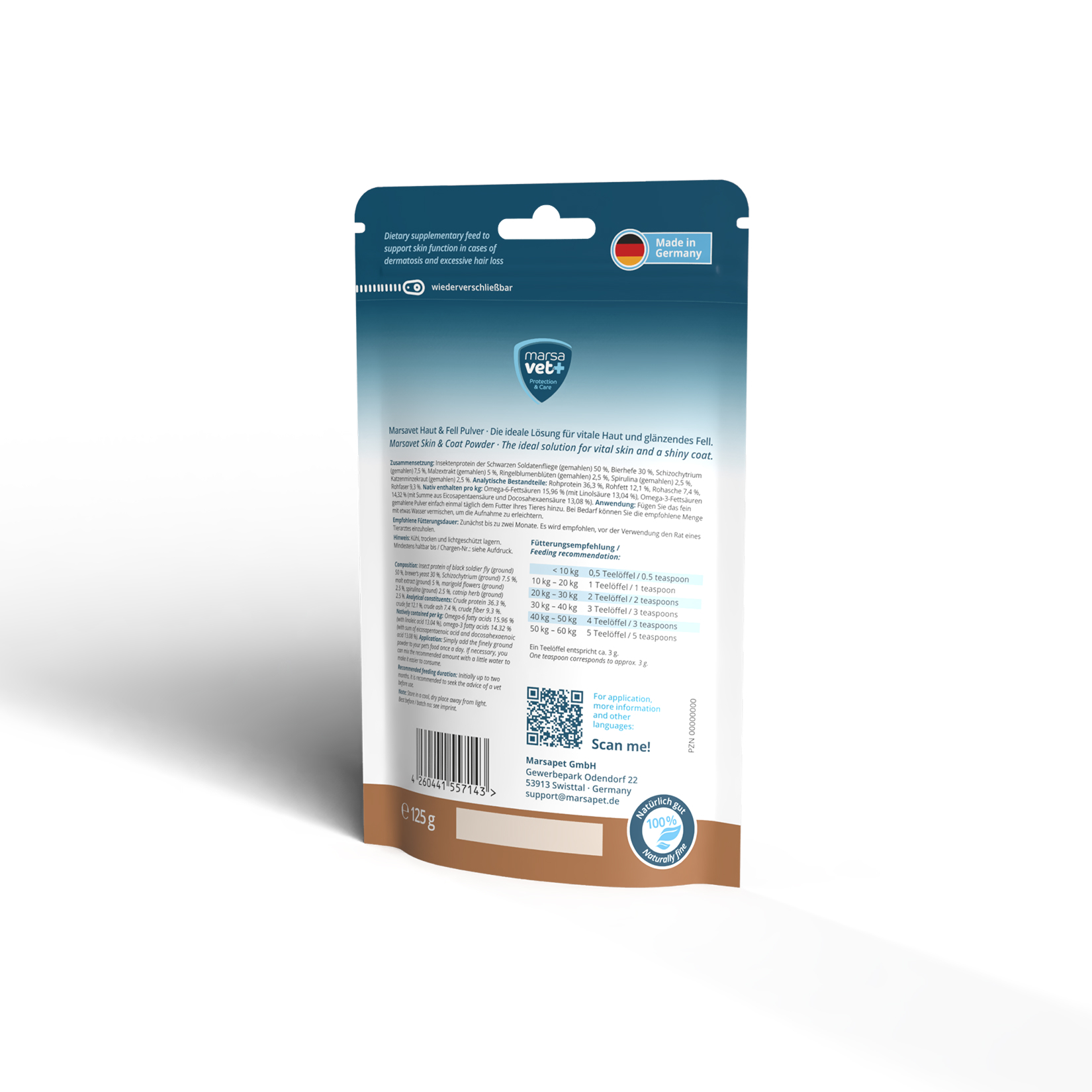 Marsavet Haut & Fell 125 g