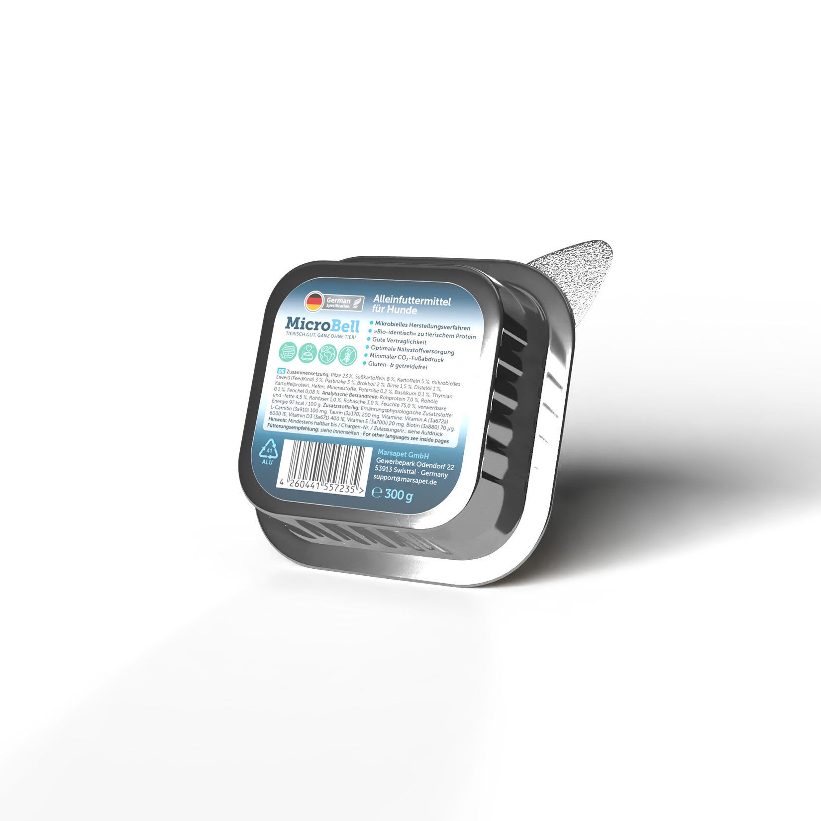 MicroBell Nassfutter 300 g