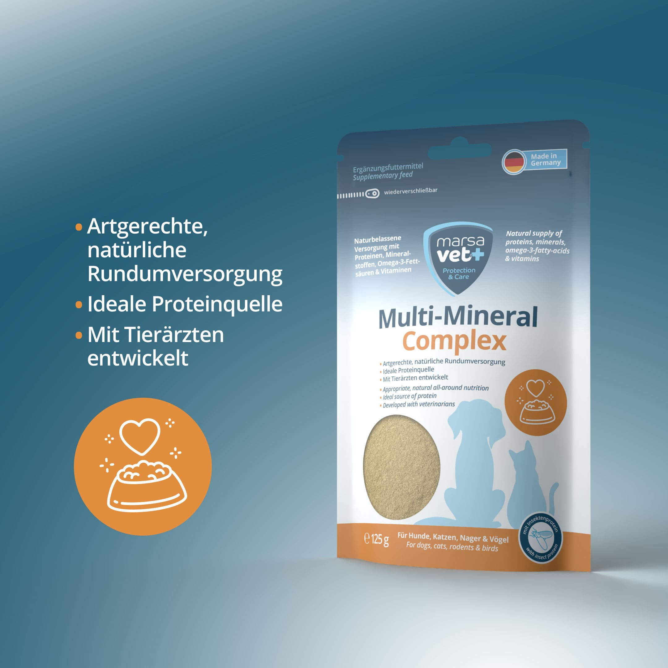 Marsavet Multi-Mineral Complex Pulver - 125 g
