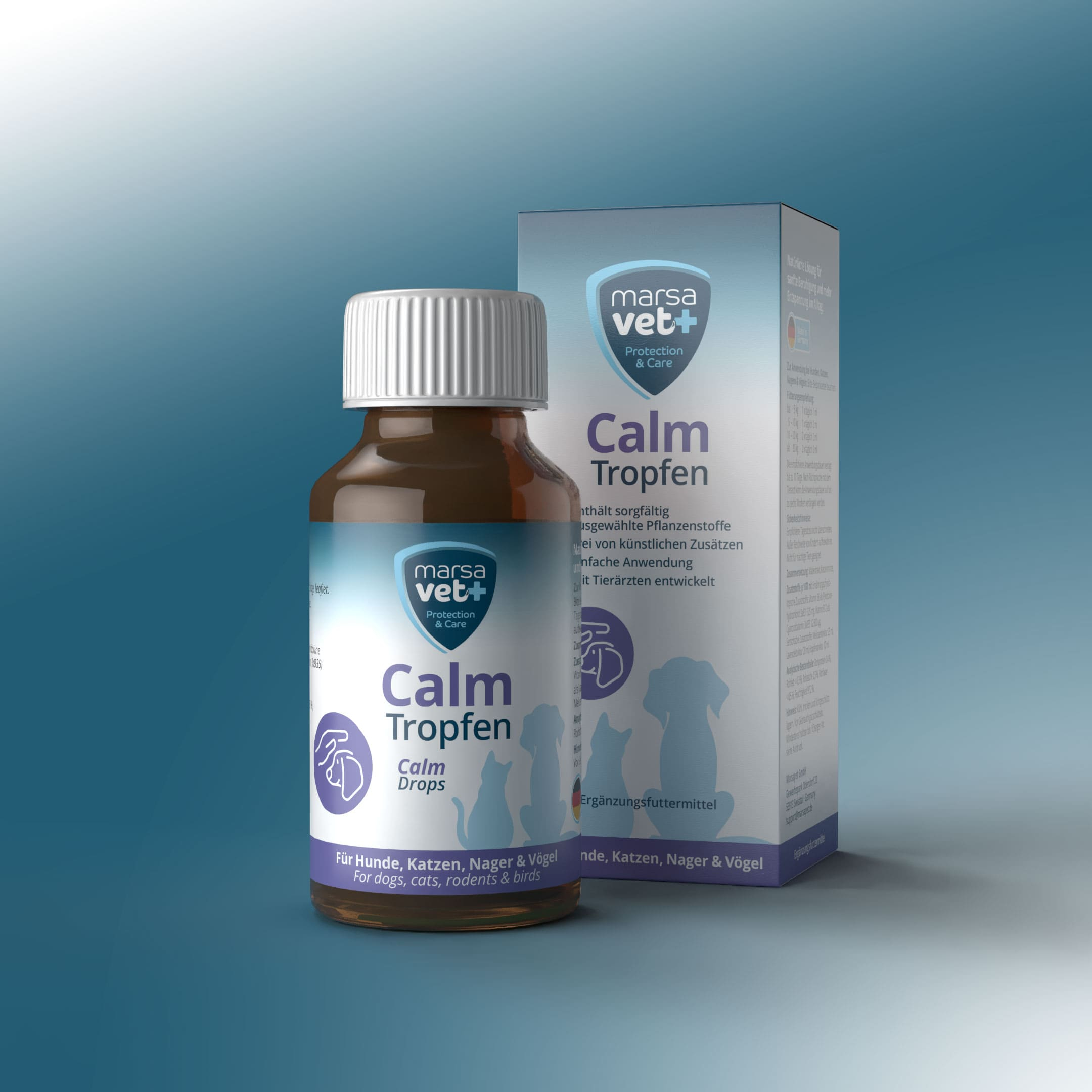 Marsavet Calm Tropfen - 100 ml
