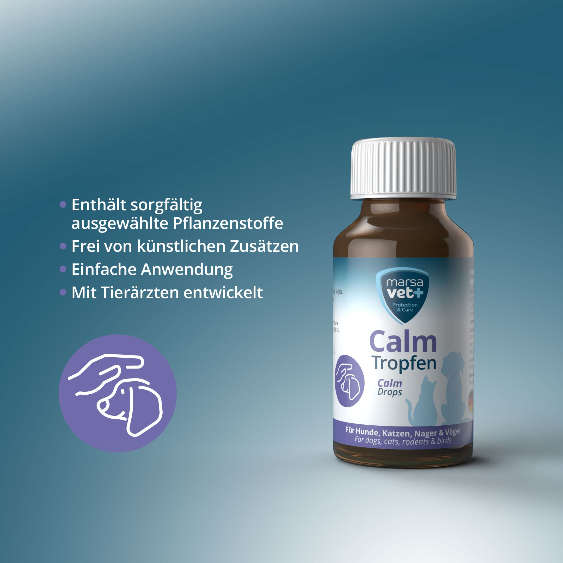 Marsavet Calm Tropfen - 100 ml