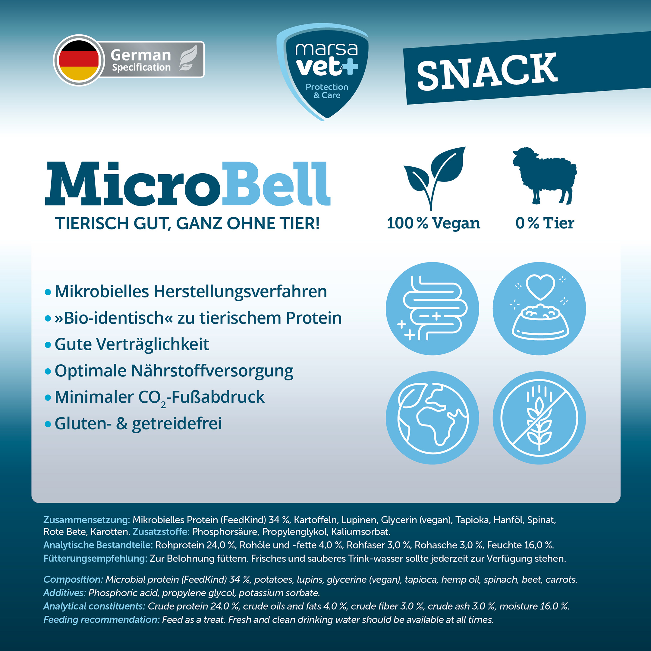 MicroBell Snack 100g