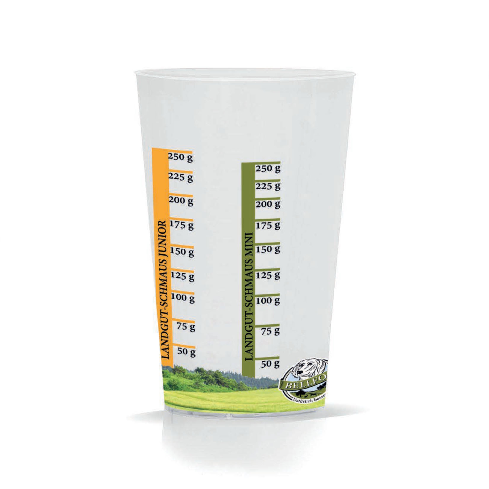 Hochwertiger Messbecher für Welpenfutter und für kleine Rassen