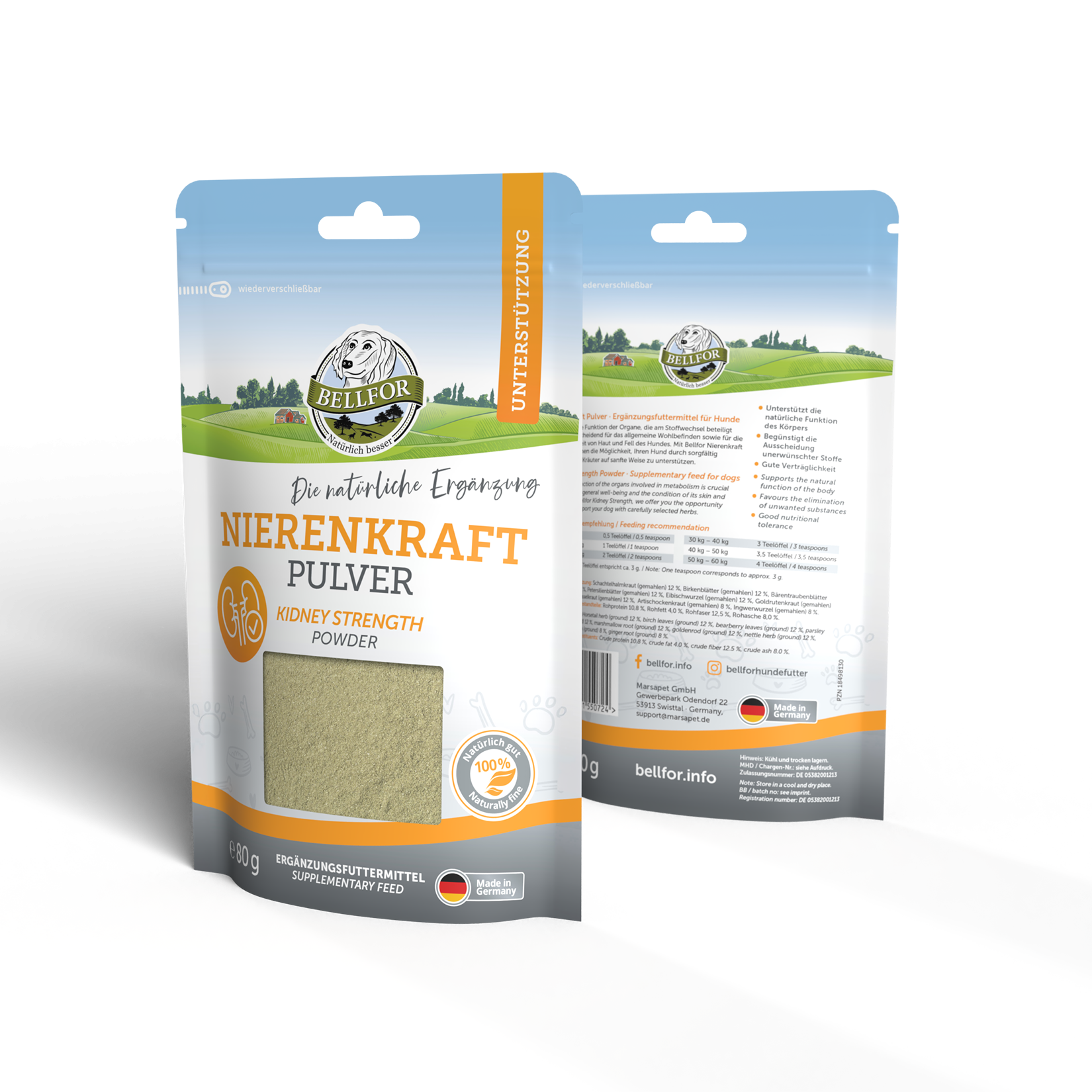 Nierenkraft - Pulver - 80 g