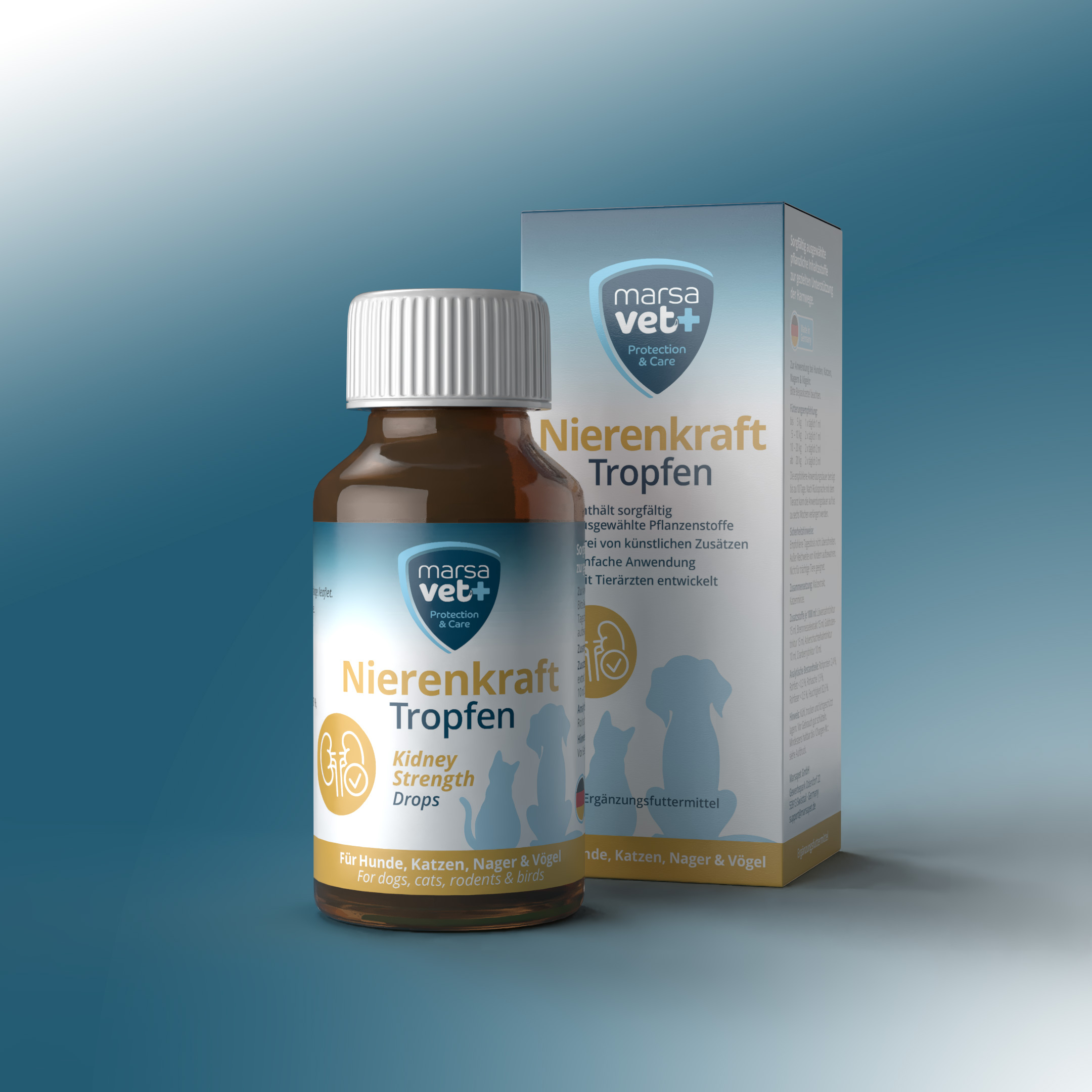 Marsavet Nierenkraft Tropfen - 100 ml