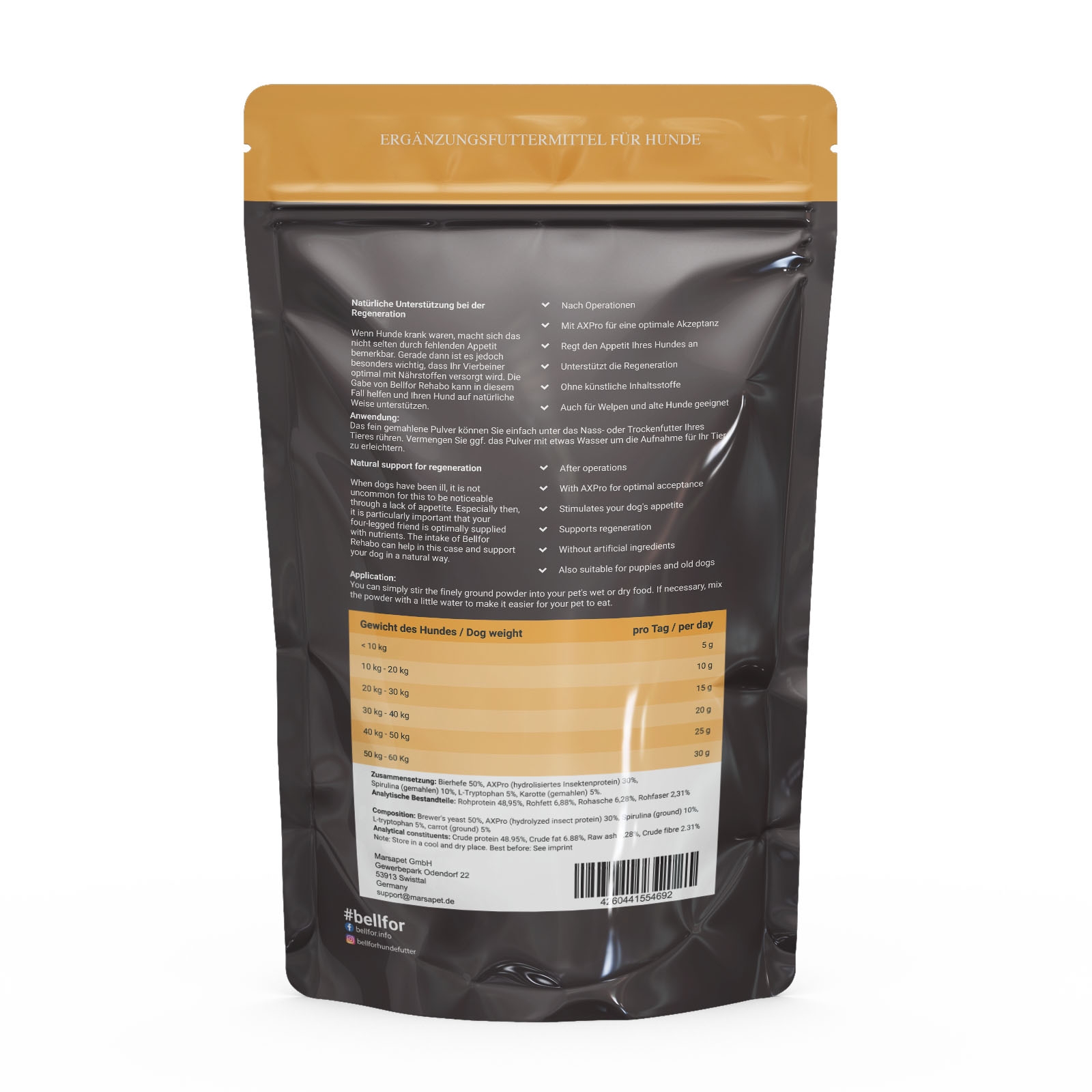 Bellfor Rehabo Pulver - 250 g