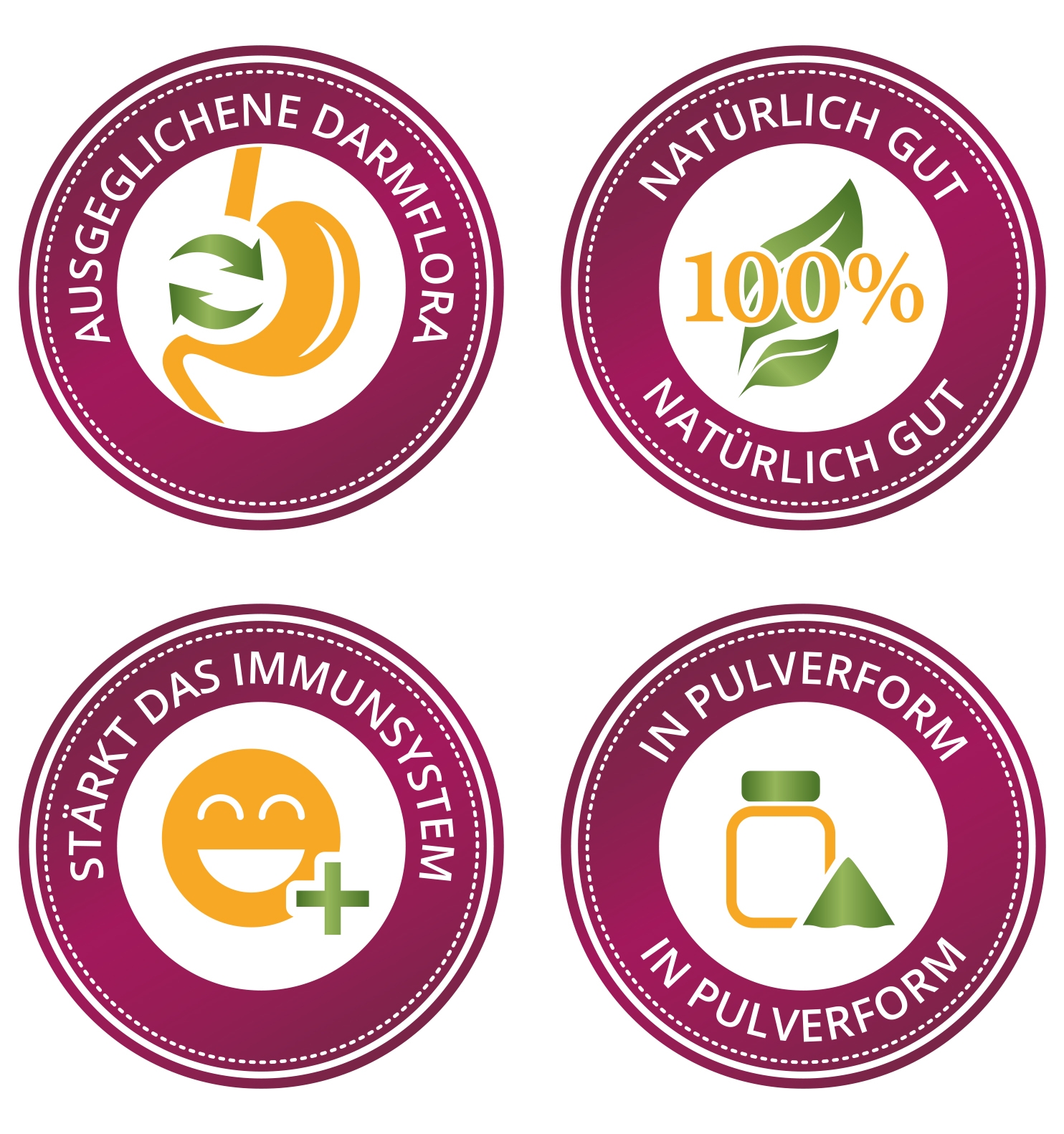 Irischer Wolfshund Futter Set - Naturgut-Schmaus 4 kg + Immun Pulver 80 g + Hirsch Lungenwürfel 200 g + 1 Jutebeutel