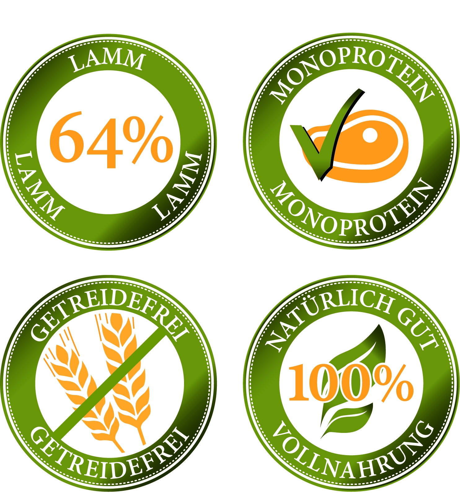 Hundefutter Nass mit Lamm - Heide-Menü - 400 g