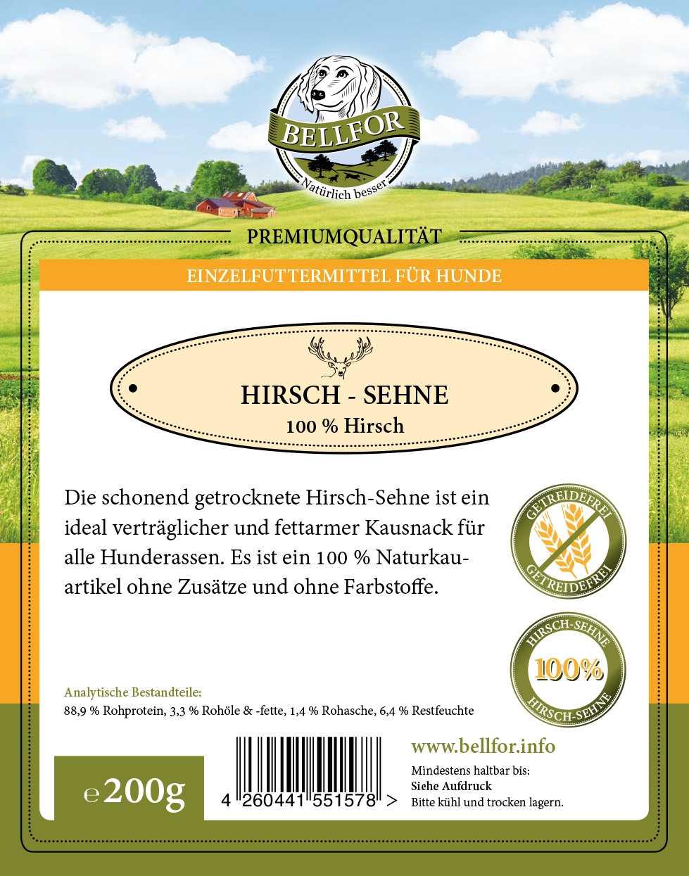 Gesunde Hundeleckerlis vom Hirsch im Sparset