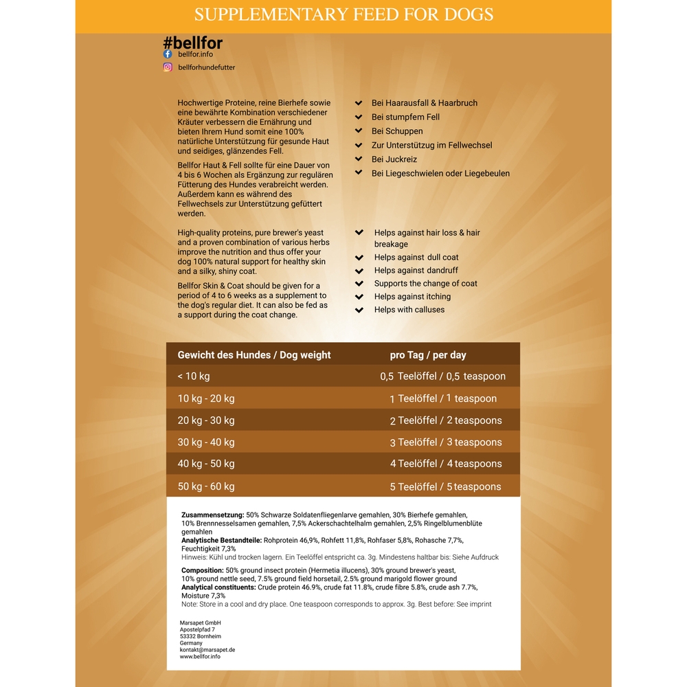 Haut & Fell - Pulver - 80 g