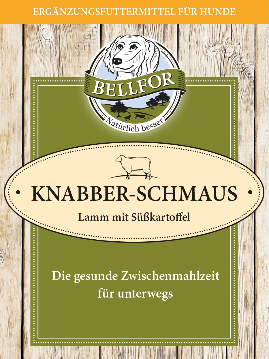 Hundekekse mit frischem Lammfleisch - Knabber-Schmaus - 100 g