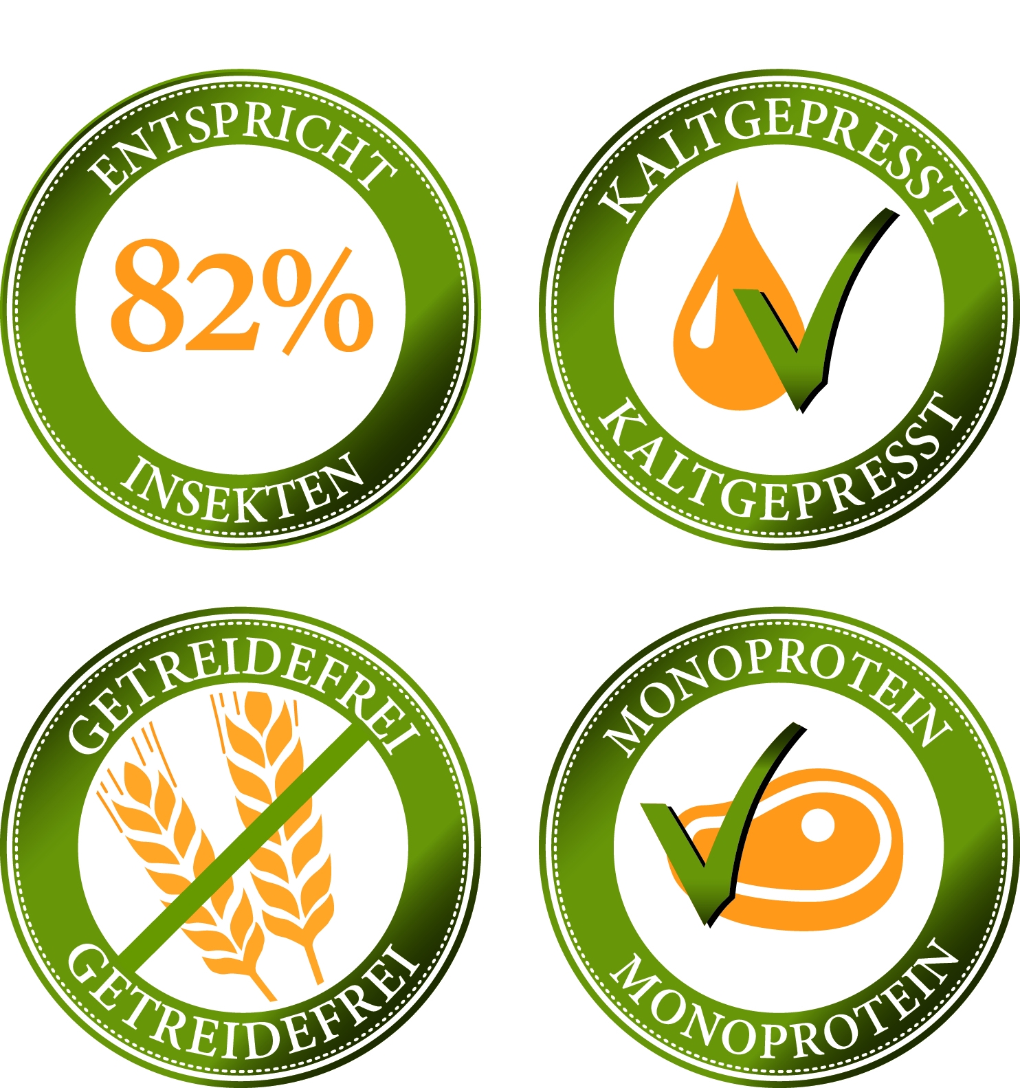 Irischer Wolfshund Futter Set - Naturgut-Schmaus 4 kg + Immun Pulver 80 g + Hirsch Lungenwürfel 200 g + 1 Jutebeutel