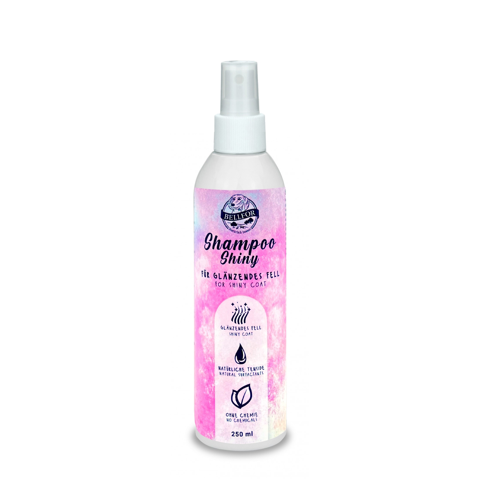 Fellpflege für Hunde - Hundeshampoo Shiny für glänzendes Fell - 250ml