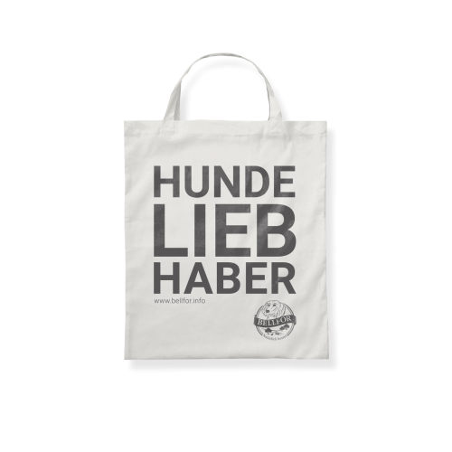 Bellfor Jutebeutel - "Hundeliebhaber"