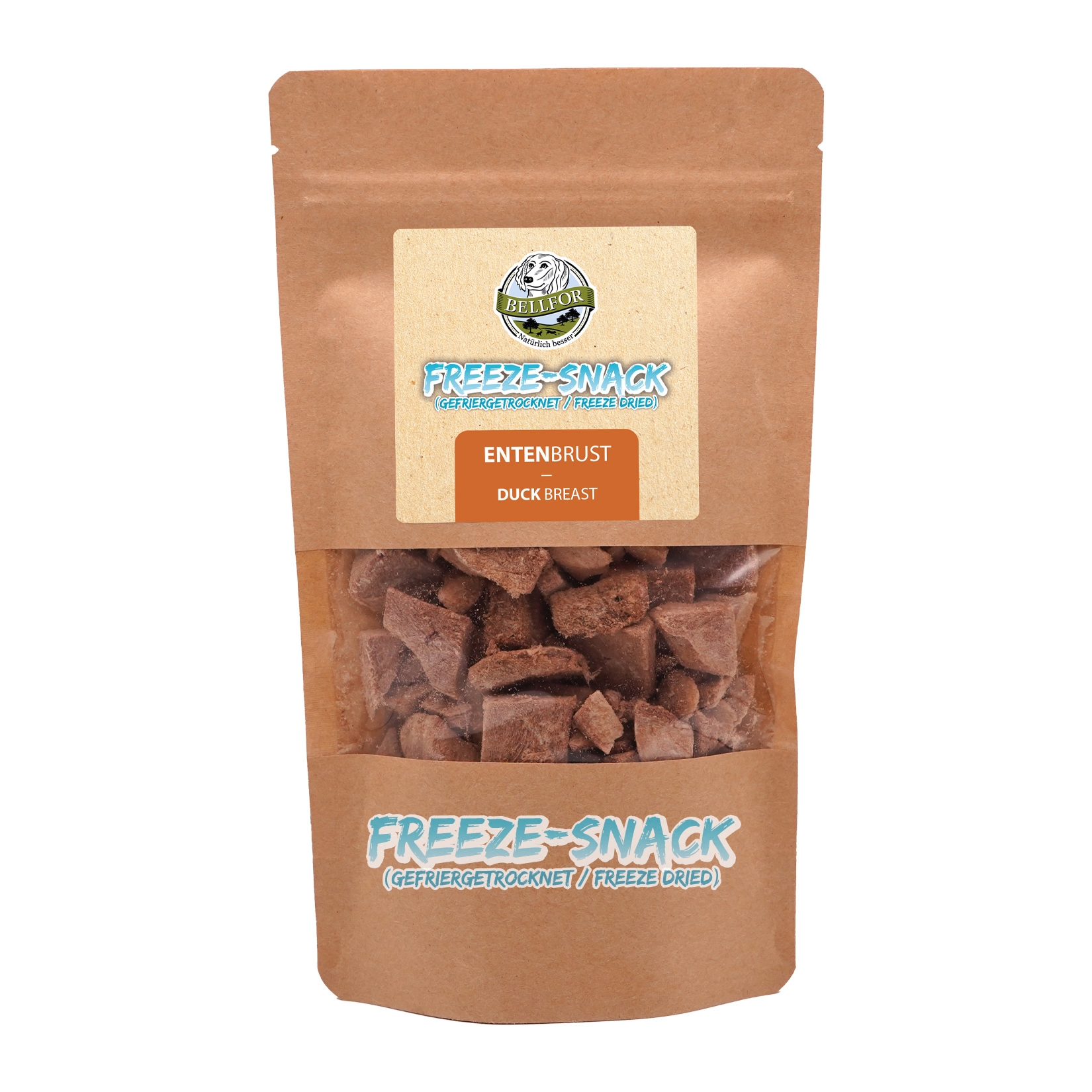 Freeze-Snack für Hunde - Entenbrust (gefriergetrocknet) - 50 g