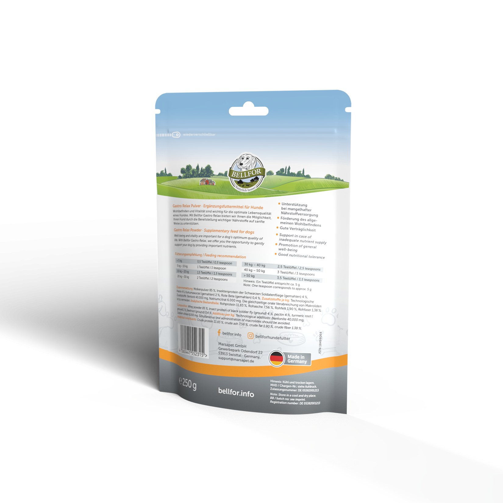 Gastro Relax Pulver - 250 g