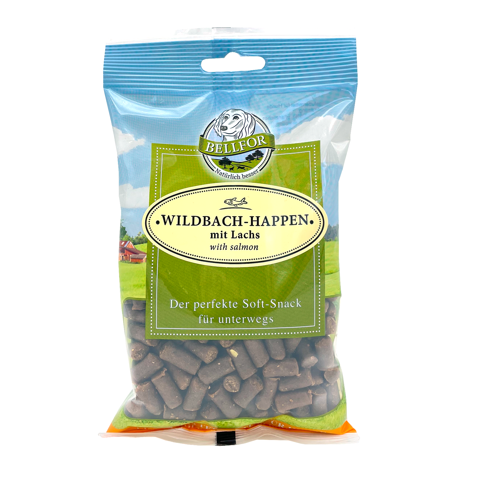 Soft-snack mit Lachs - Wildbach-Happen - 200 g