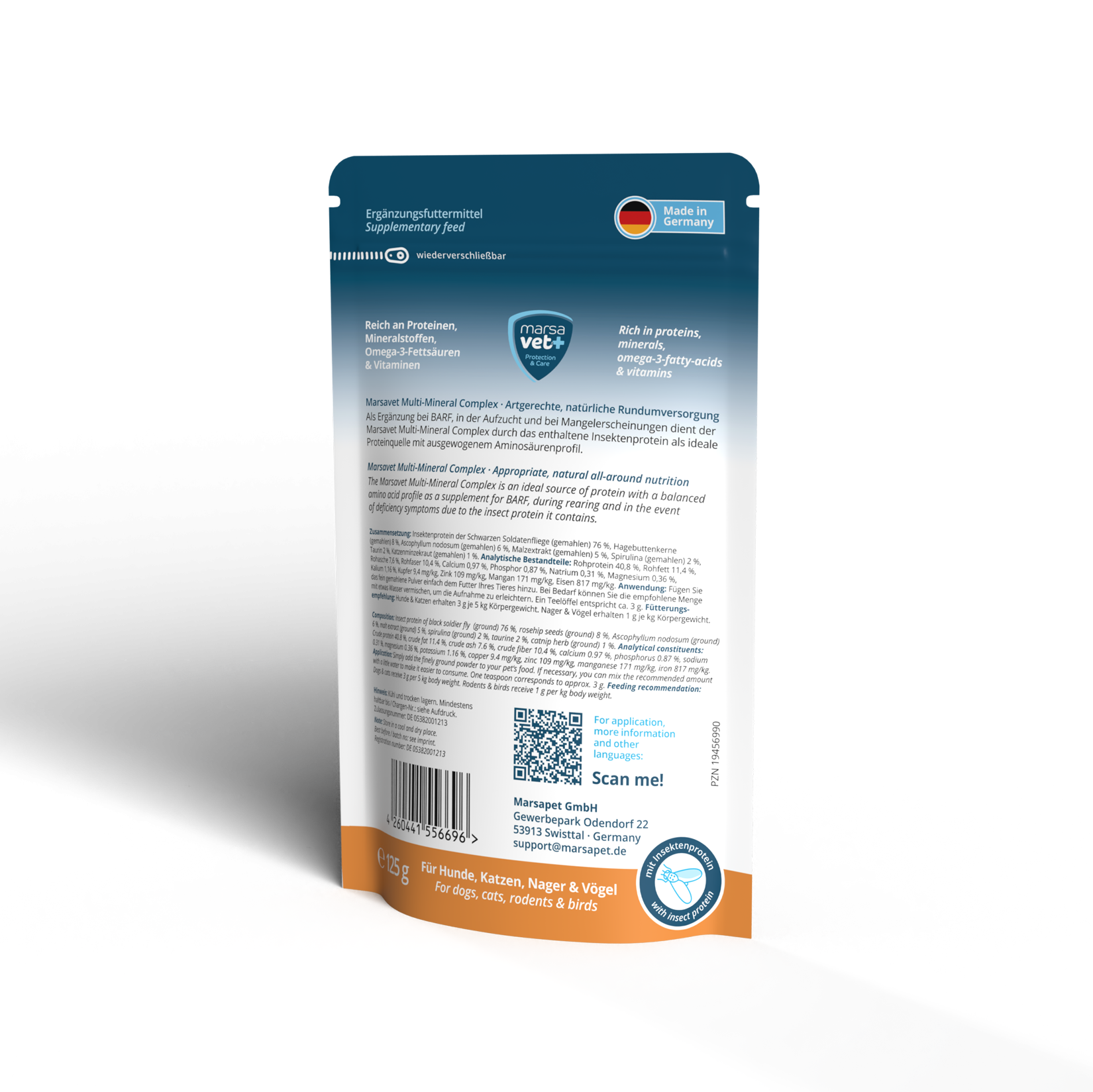 Marsavet Multi-Mineral Complex Pulver - 125 g