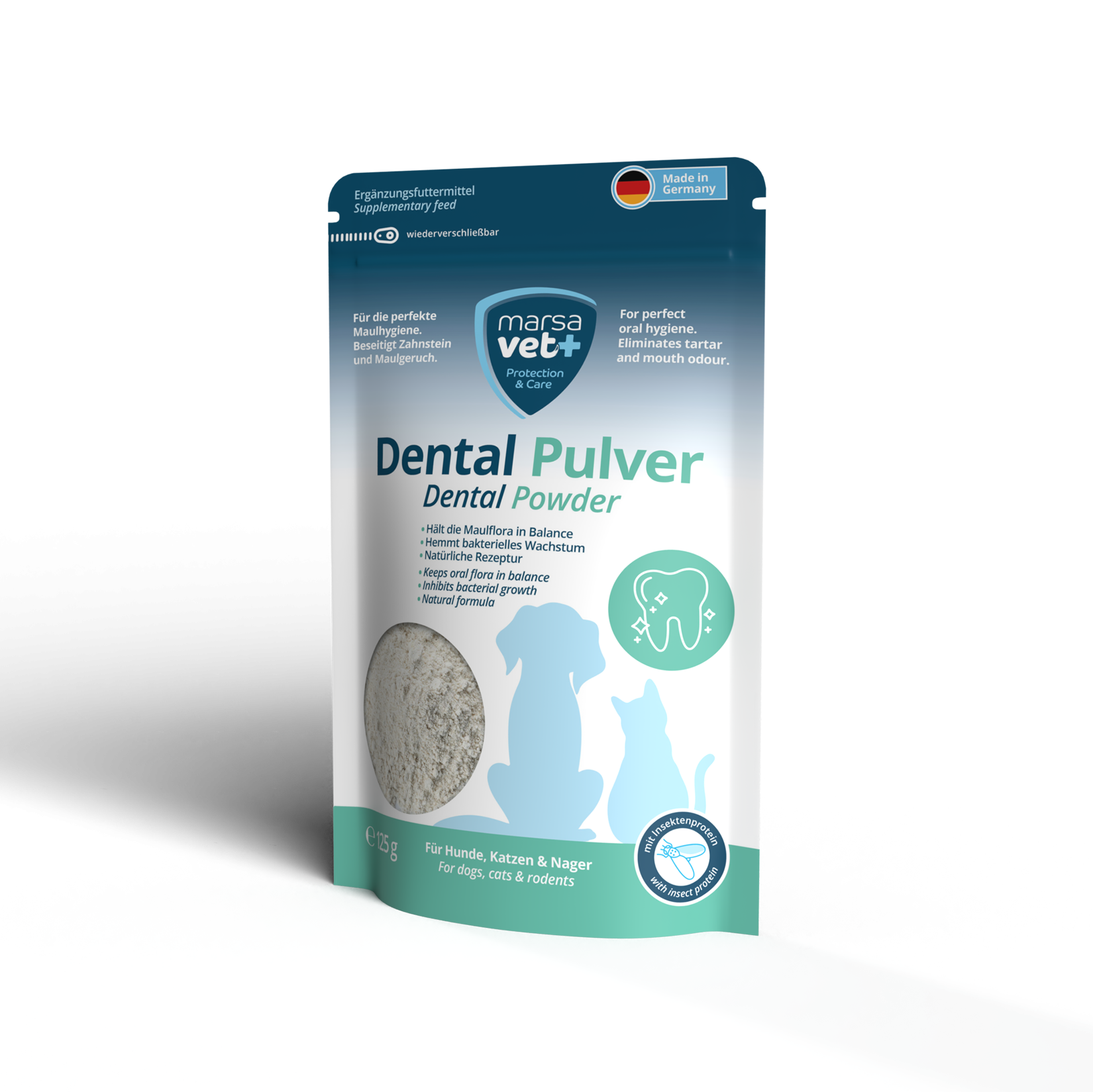 Marsavet Dental Pulver - 125 g