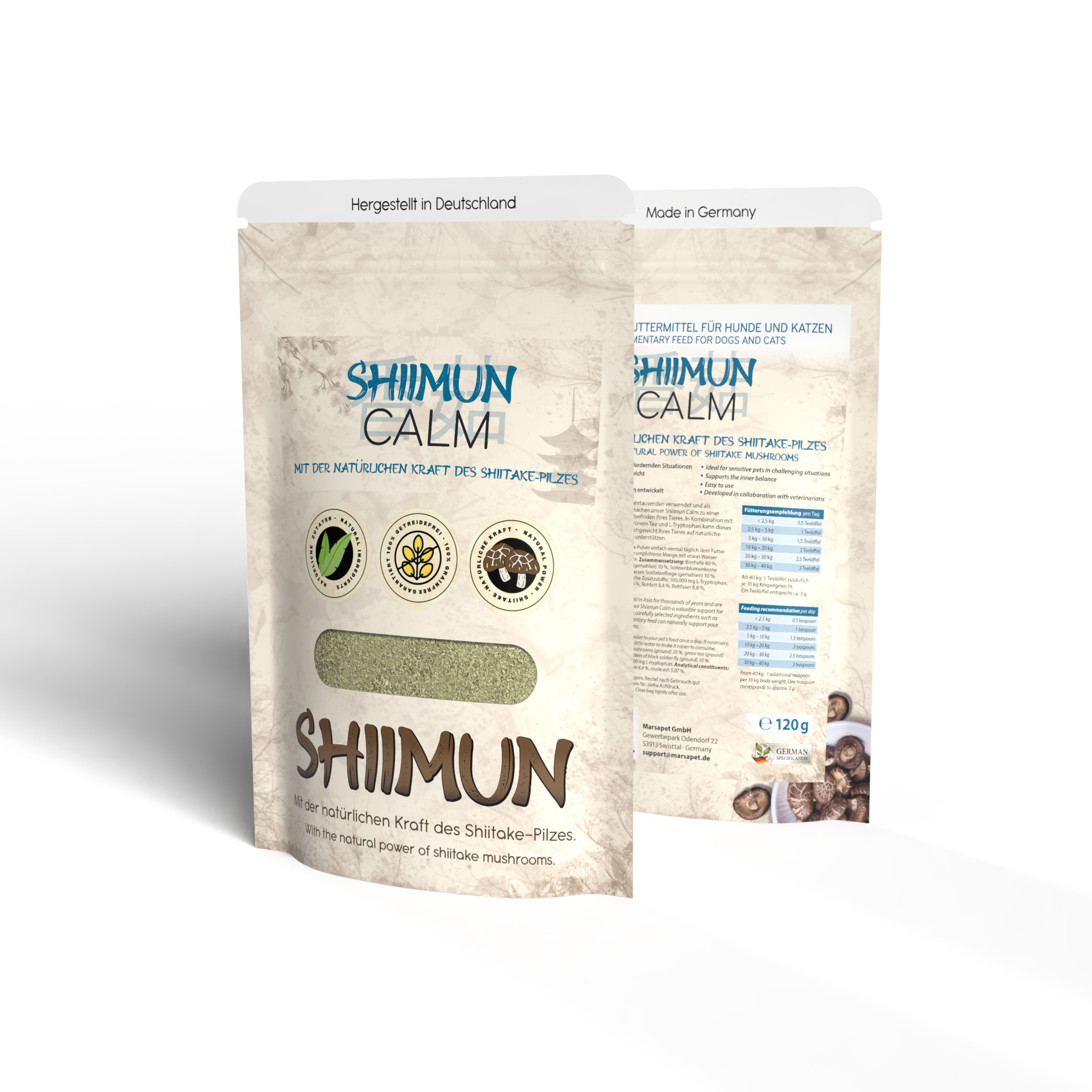 Shiimun Calm Pulver - 120 g