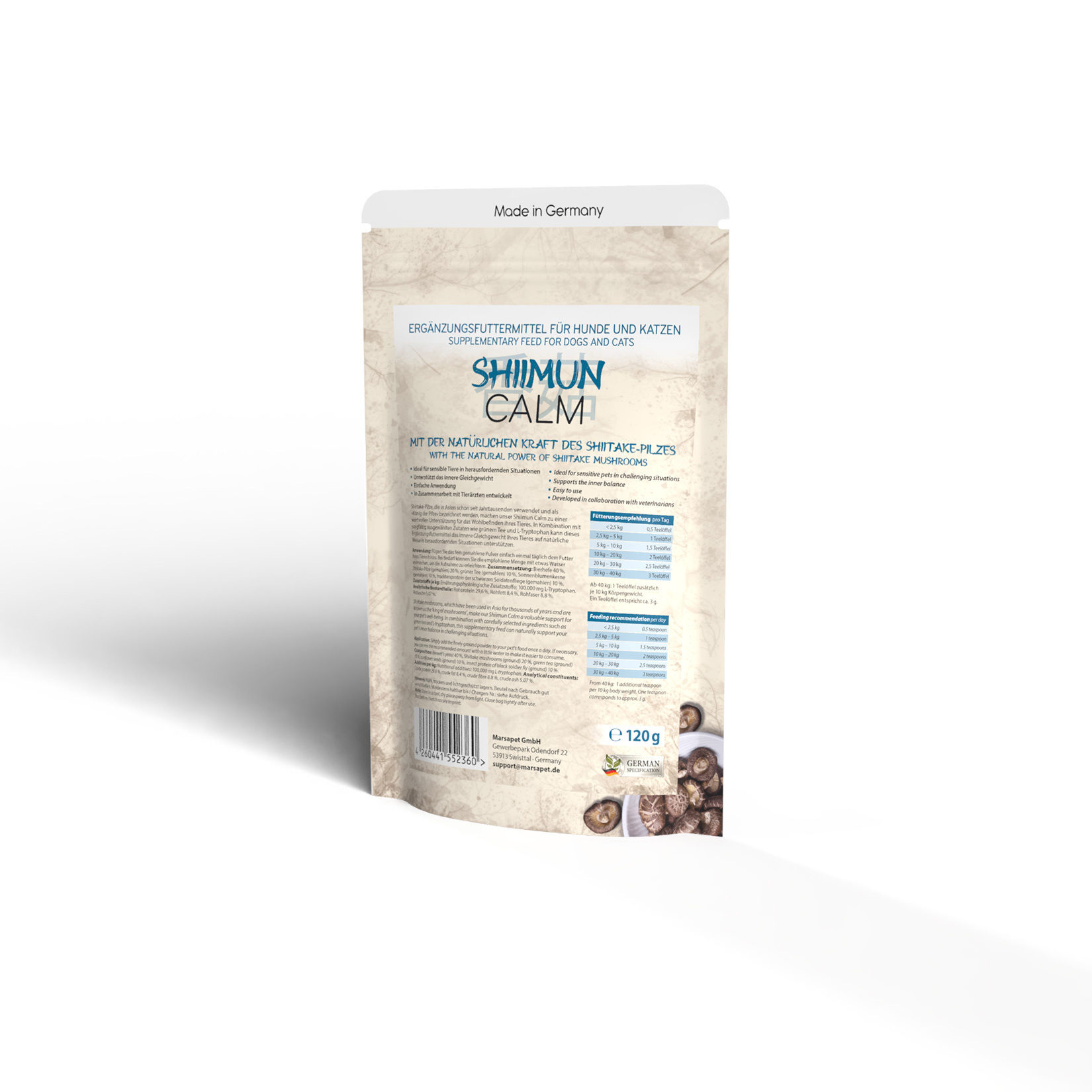 Shiimun Calm Pulver - 120 g