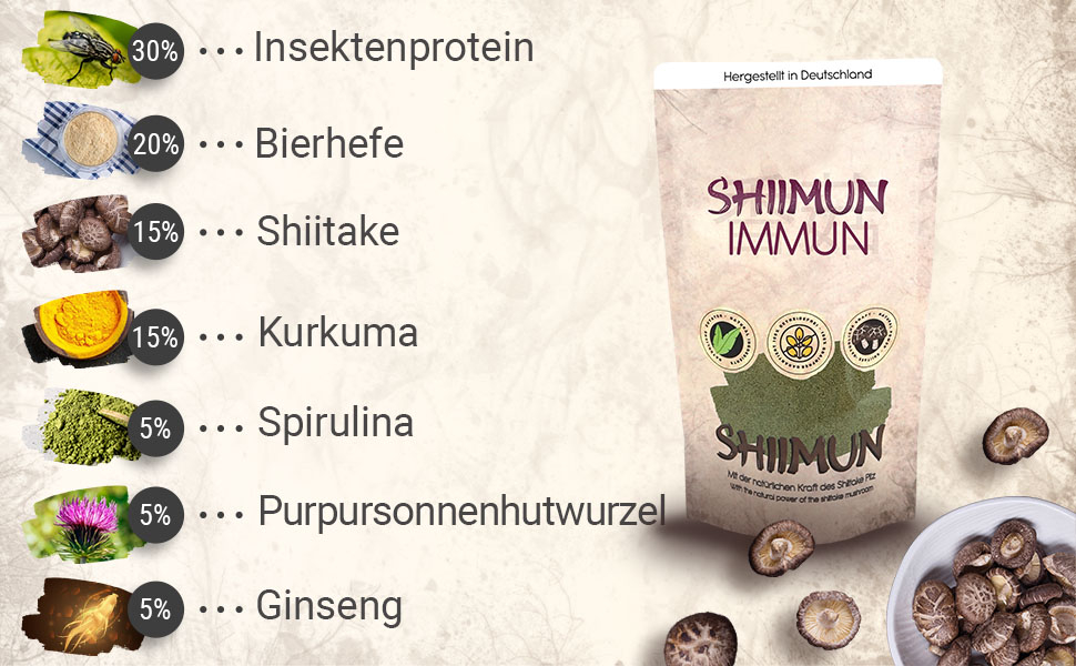 Shiimun Immun Pulver - 50 g