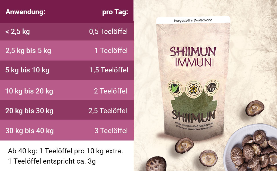 Shiimun Immun Pulver - 50 g