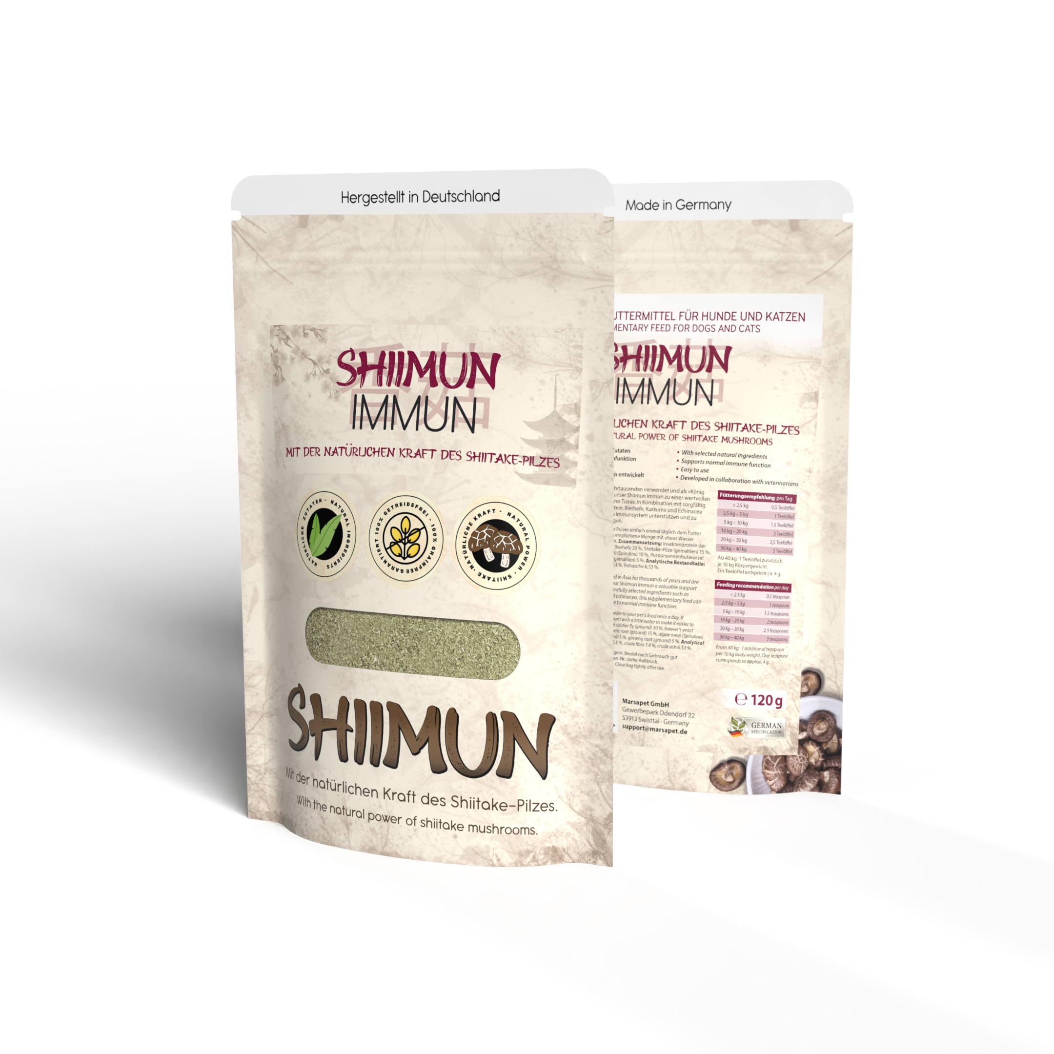 Shiimun Immun Pulver - 120 g