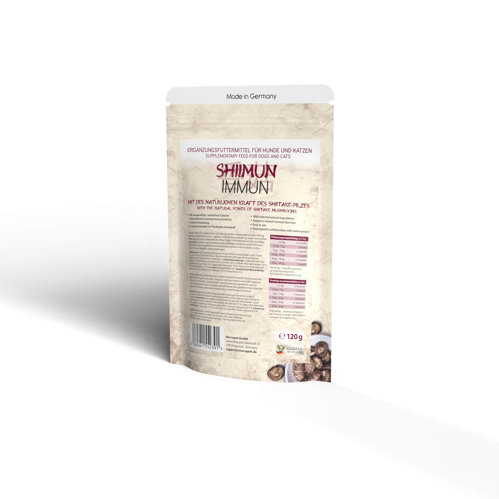 Shiimun Immun Pulver - 120 g