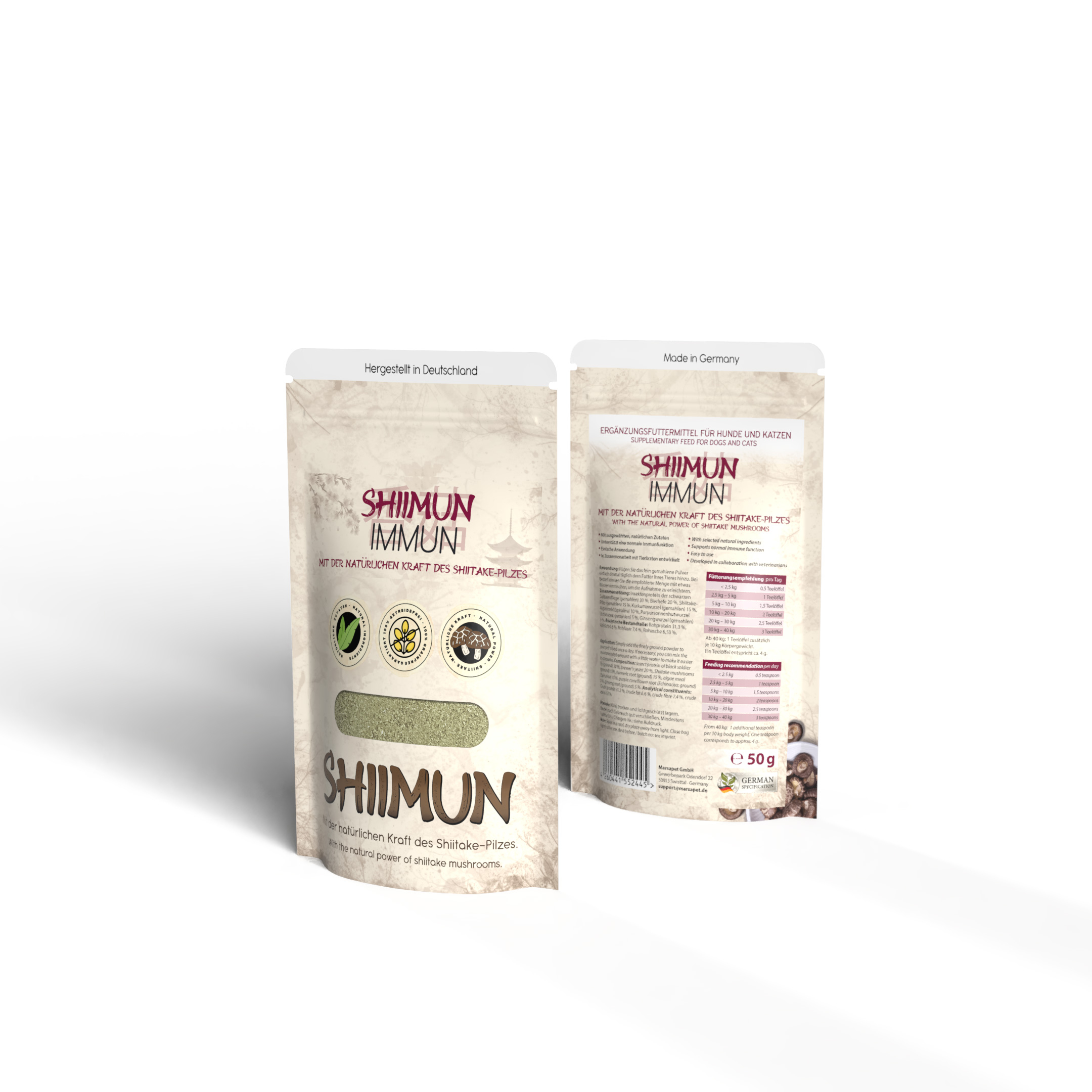 Shiimun Immun Pulver - 50 g
