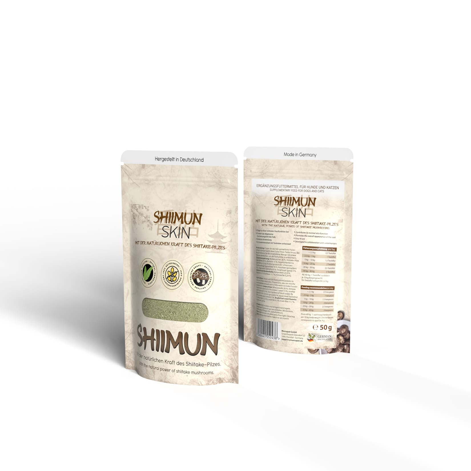 Shiimun Skin Pulver - 50 g