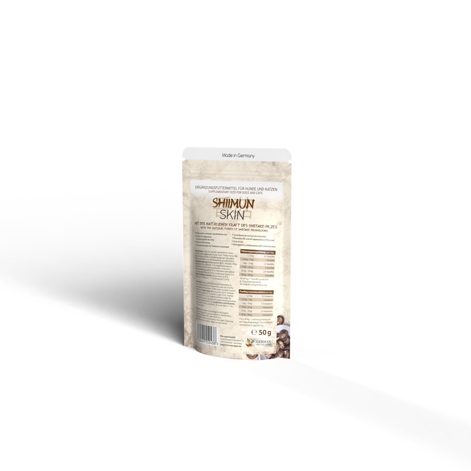 Shiimun Skin Pulver - 50 g
