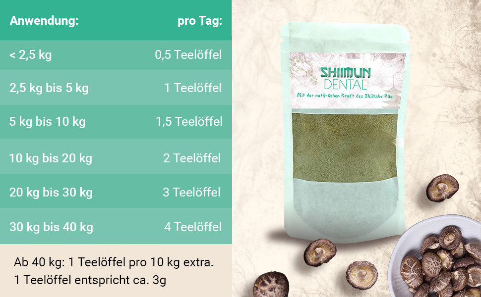 Shiimun Dental Pulver - 50 g