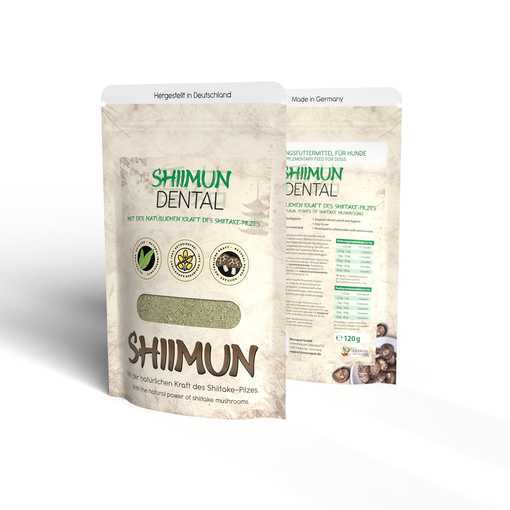Shiimun Dental Pulver - 120 g