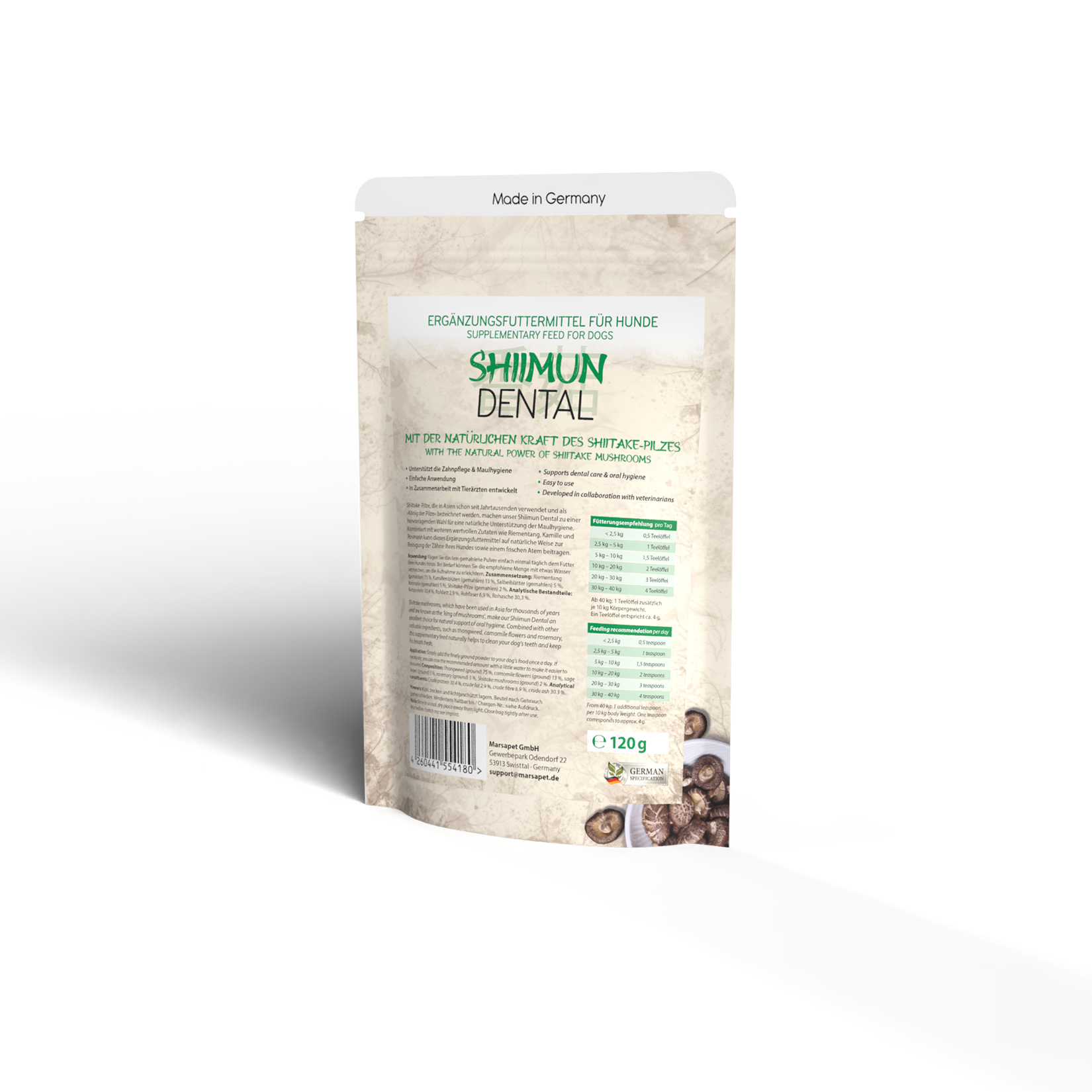 Shiimun Dental Pulver - 120 g
