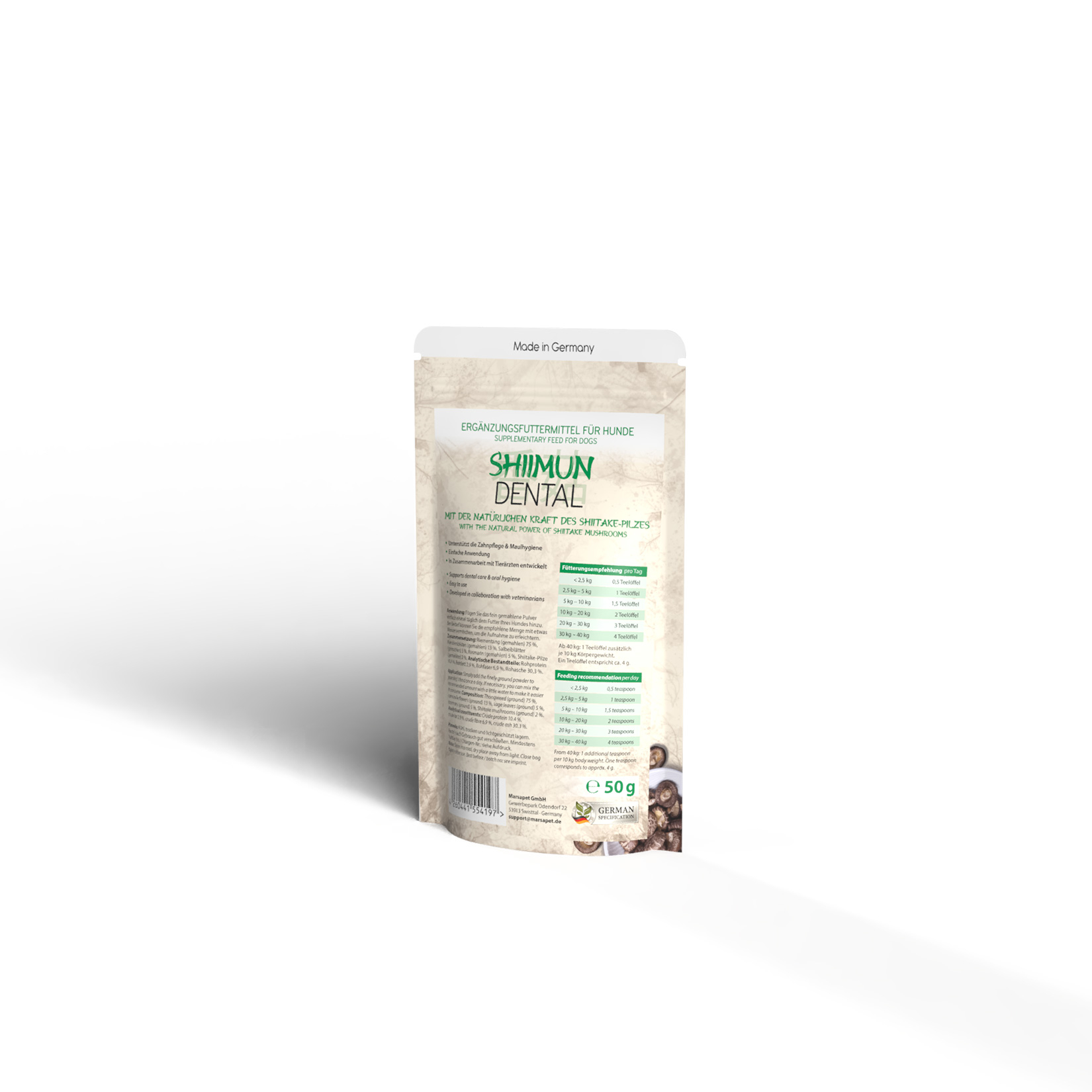 Shiimun Dental Pulver - 50 g