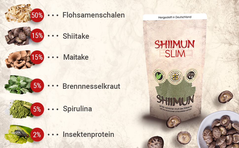 Shiimun Slim Pulver - 120 g