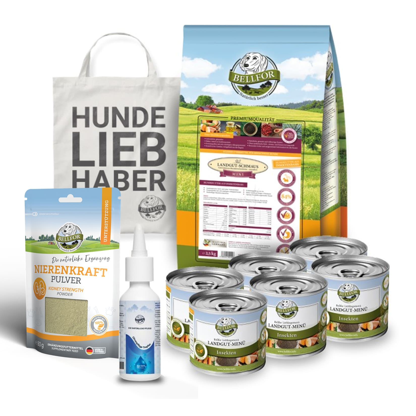 Sparset für kleine Hunde mit Futtermittelallergie und Ohrenjucken