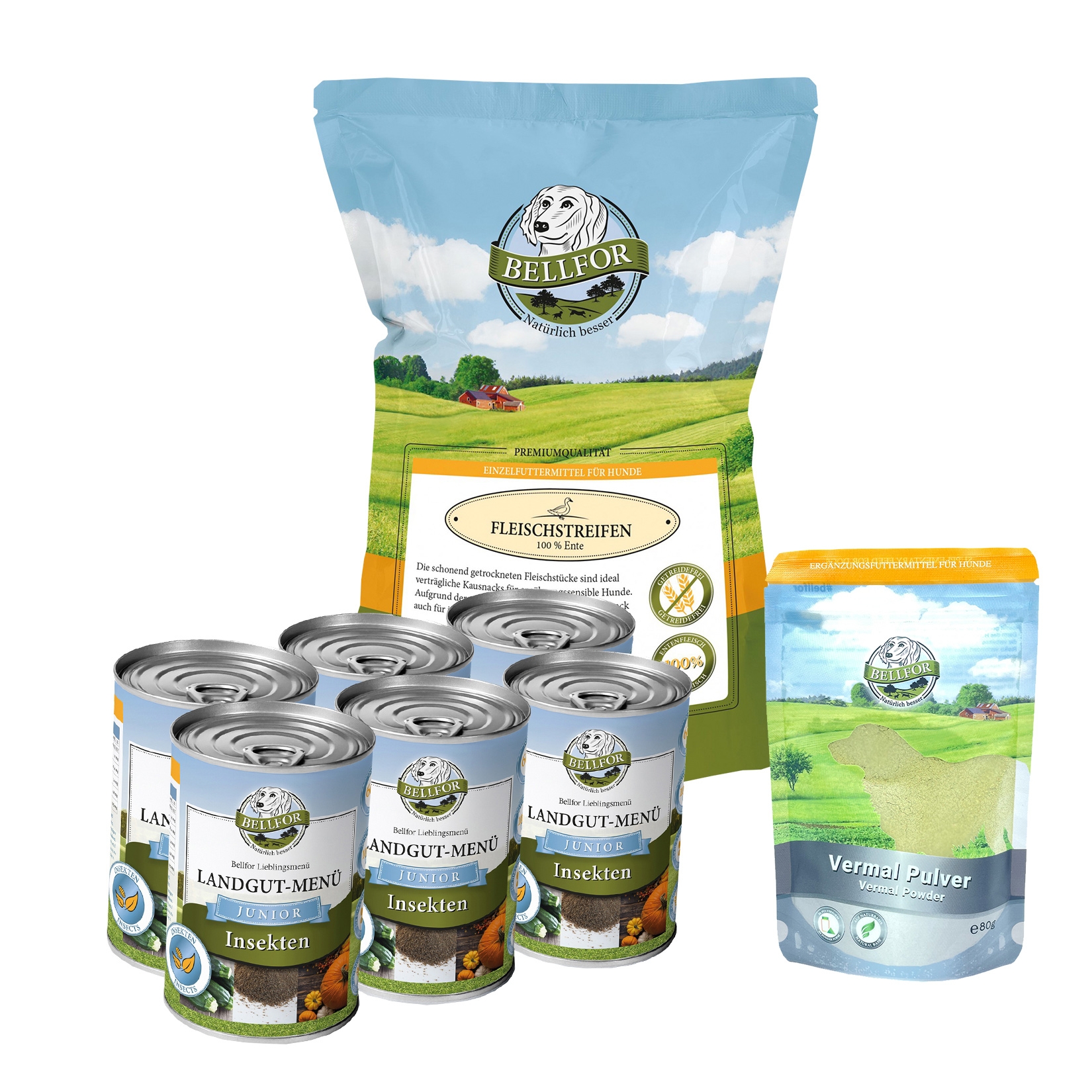 Futterset für Welpen mit Giardien