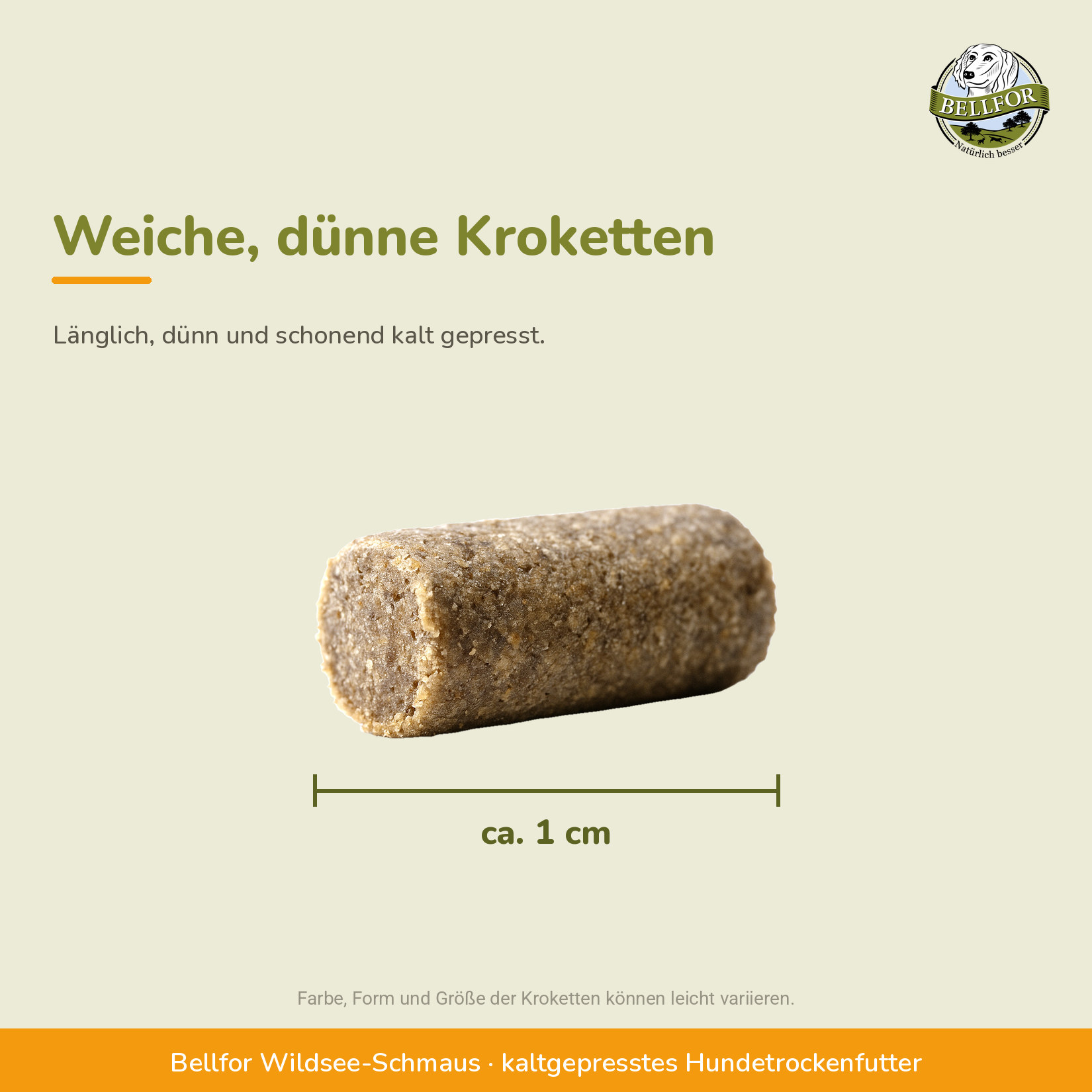 Getreidefreies kaltgepresstes Hundetrockenfutter mit Ente - Wildsee-Schmaus - 4 kg