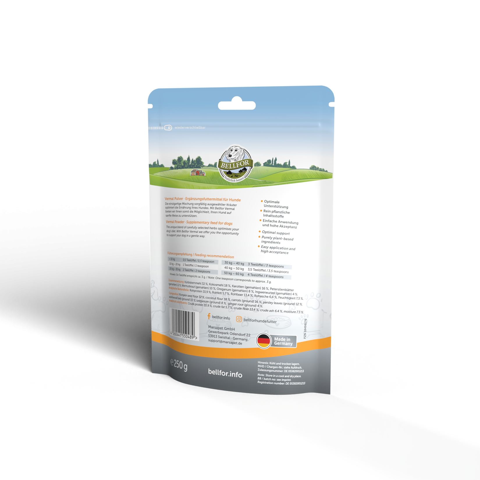 Vermal - Pulver - 250 g