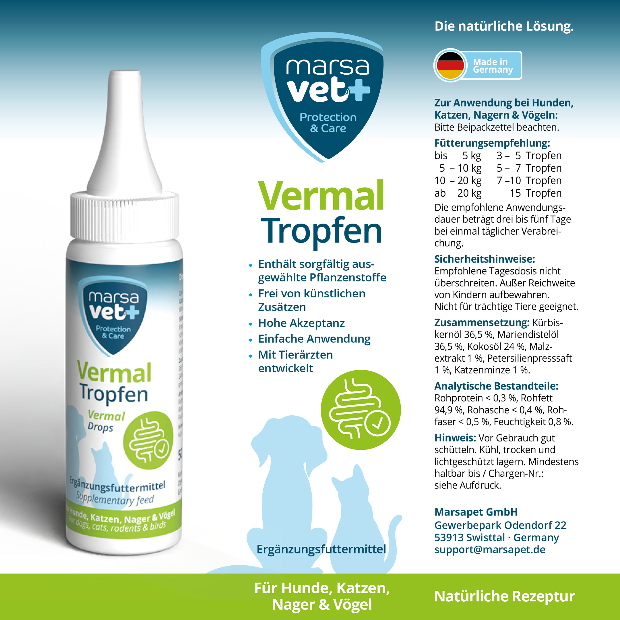 Marsavet – Vermal Tropfen – 50 ml